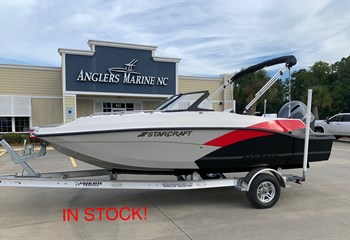 2023 Starcraft SVX 190 Red/Quicksilver/Black (IN CLAYTON) Boat